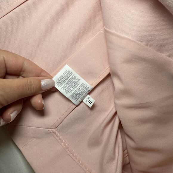 CAbi Womens Size 10 Grace Pink Blazer Mid Length Structured 3 Button Jacket NWOT - Picture 12 of 16